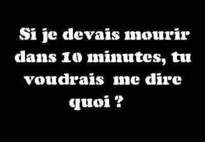 la question